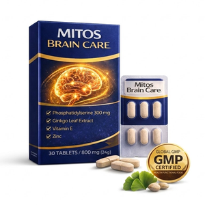 Complément alimentaire de haute qualité pour la santé cérébrale des adultes, phosphatidylsérine 300 mg, soutien de la mémoire et de la concentration, comprimés, OEM, ODM, étiquette privée - Product Image 2