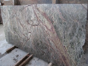 Losa de Mármol Verde Bosque 40x40 Pulido, Lámina Decorativa Duradera para Revestimiento de Paredes, Encimeras y Suelos - Product Image 1