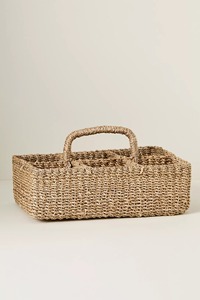 Custom colored seagrass basket Handmade Storage Basket Wholesale eco-friendly Made Viet Nam - Product Image 1