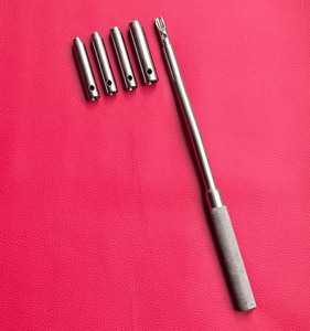 Juego de Herramientas Profesionales para el Cuidado de Pezuñas de Herrador Burgess con Elevadores de Cabeza Redonda - Product Image 3