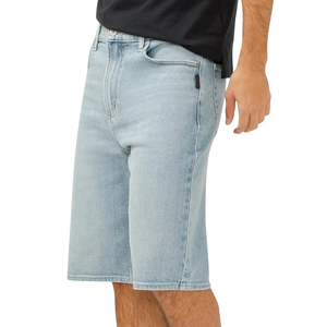 Factory Rate Men's Casual Denim Shorts Professional Quality Trending Fashion Straight <b>Jeans</b> Style Knitted Weaving Method - Product Image 2