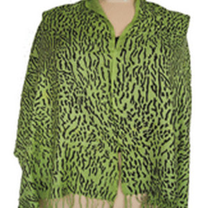 Elegant Jacquard Viscose Fabric Animal Print Stole for Women and Girls Soft Lightweight Stylish Fashion Accessory for All Season - Product Image 2