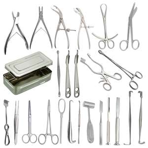 Kit Quirúrgico Ortopédico de 35 Piezas, Herramientas Manuales para Amputación Ósea, Acero Inoxidable con Certificación CE, por Dentavex - Product Image 4