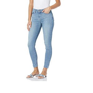 Jeans de Mezclilla Personalizados para Mujer, Cintura Alta, Estilo Urbano, Producción OEM ODM - Product Image 2