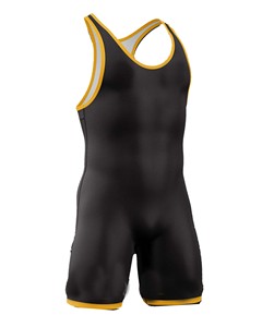 Custom Printed Breathable Sublimated Wrestling Singlet Men Grappling MMA Training Uniform Weightlifting Gear - Product Image 5
