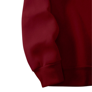 Sudadera Unisex con Cierre de Cremallera, Cuello Alto, Manga Larga, Informal, Cálida, de Forro Polar, 100% Algodón, Cortavientos, de Secado Rápido, para Invierno - Product Image 6