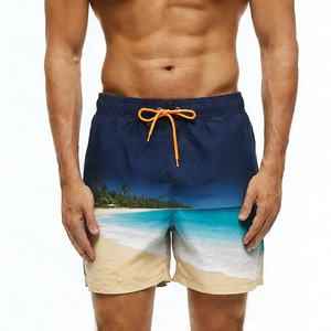 Nesta Sports Custom Sports Running <b>Compression</b> <b>Shorts</b> <b>Men</b> High Waist Blank Summer Cycling Knee Length Stretchy Joggers - Product Image 1