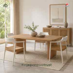 Chaise de salle à manger scandinave en bois massif avec coussin moelleux pour restaurant, hôtel et usage extérieur – Vente en gros usine – Fabricant OEM ODM - Product Image 1