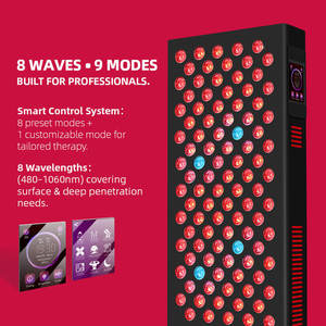 Panel de <span class=keywords><strong>Terapia</strong></span> de Luz Roja con Descuento Directo de Fábrica, Panel de Luz Roja de 1500W, <span class=keywords><strong>Terapia</strong></span> de Luz Roja Pulsante, Venta al por Mayor en China - Product Image 4