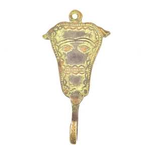 Gancho de pared decorativo con diseño de cara de animal, hecho a mano, para colgar abrigos, bolsos y llaves, proveedor mayorista de accesorios. - Product Image 1