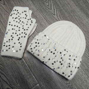Wholesale ARTIZ INTERNATIONAL Custom Logo <b>Wool</b> Blend Winter <b>Beanie</b> <b>Hats</b> Breathable Waterproof Digital Printing Embossed Unisex - Product Image 3