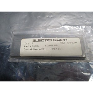 Placa Lateral Electro-Graph 35987 A/C, EGHN.014, 102141 - Equipo y Piezas de Semiconductores de Confianza de Global Legacy - Product Image 1