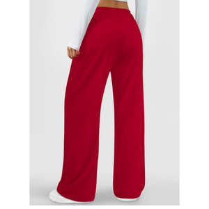 High Quality <b>Cheap</b> Price <b>Women</b> Pants <b>Trousers</b> <b>Work</b> Wear Outdoor Casual Look Drawstring Mid-Waist Baggy Sweat Pants <b>Women's</b> - Product Image 3
