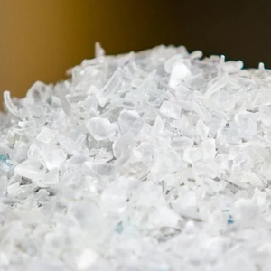 Flocons de PET recyclé de qualité supérieure, mélange transparent et bleu, faible teneur en PVC, pour l'emballage et le moulage par injection - Product Image 3