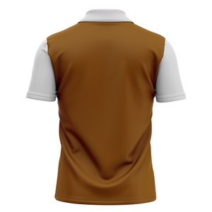 Camiseta de Golf Personalizada 100% Algodón, Tejido de Punto Transpirable para Sublimación, Ropa de Equitación para Hombre - Product Image 4