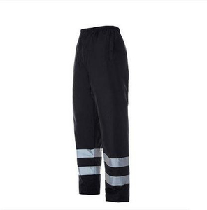 Pantalones de Lluvia Casuales Rectos de Doble Capa, Peso Medio, Transpirables, Impermeables y Resistentes al Viento, Protección para Todo Clima, Talla Grande - Product Image 5