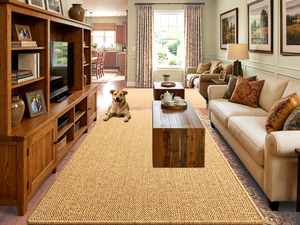 Eco2go Vietnam Plush Woven Non-slip Waterproof Floor <b>Mat</b> Made From 100% Natural Coconut Suitable for Household Commercial Use - Product Image 1