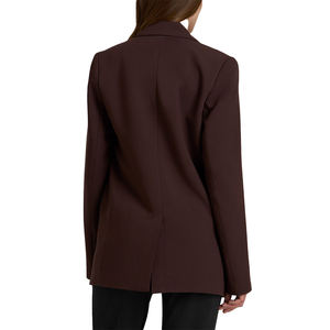 Nuevo Blazer Clásico Negro Unisex de Corte Holgado, Antiarrugas, de Lana, para Oficina, Ropa Formal para Mujer, Estilo Ejecutivo, Color Sólido - Product Image 3