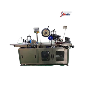 Machine d'étiquetage automatique électrique de haute précision pour bouteilles, bocaux et contenants - Product Image 1