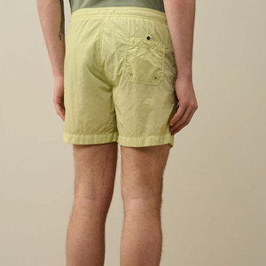 Shorts de bain en toile à carreaux pour hommes avec poches, taille élastique, respirants, séchage rapide, style vintage, décontractés, pour la plage - Product Image 4