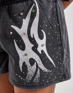 Shorts pour femmes en strass de haute qualité, best-sellers, pour l'entraînement et un usage décontracté, vente chaude, shorts en strass pour femmes - Product Image 6