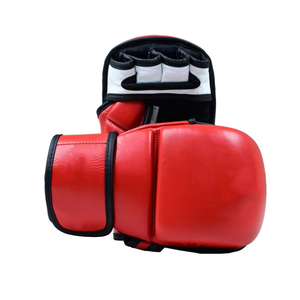 Guantes de Combate MMA de Piel Sintética Hechos a Medida de Alta Calidad, con Cierre, para Uso Profesional en Artes Marciales - Product Image 3