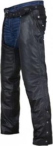 Leather <b>Chaps</b> for Men and Women – Premium Full Grain Customizable Western <b>Chaps</b> for Men-Motorbike & Horse <b>Riding</b> Wear - Product Image 3
