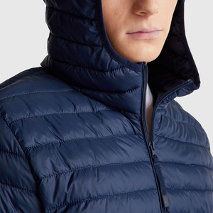 Unisex Waterproof Winter Bomber Jacket Thickened Hooded Washed Zipper Windproof Warm Outdoor Plus Size Custom Logo Men's <b>Coat</b> - Product Image 5