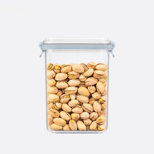 Halo Airtight Rectangle Clear <b>Plastic</b> Food Storage <b>Container</b> Blue Latch <b>Lid</b> 750mL-1500mL Capacity Dishwasher Safe Sustainable - Product Image 5