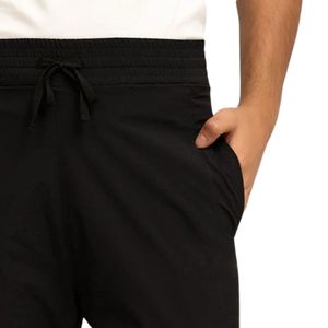 Alpha Pants Men's Black Casual Drawstring Pants Lightweight <b>Elastic</b> <b>Waist</b> <b>Trousers</b> Custom Apparel Wholesale - Product Image 3