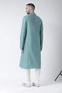 <b>Mens</b> <b>Kurta</b> <b>Pajama</b> Set High Quality Fabric Custom Branding Islamic Wear Manufacturer Low MOQ Bulk All Seasons Customizable - Product Image 2