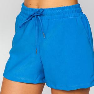 Wholesale Blank Custom Logo Shorts High Quality Fashion Sweat Shorts Women Cotton Gym Jogger Casual Women's Shorts - Product Image 6