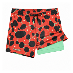 Customized Logo Sublimation Gym <b>Shorts</b> for Men 7 inch with Liner <b>Stretch</b> 2 in 1 Workout <b>Shorts</b> Men Quick Dry Athletic <b>Shorts</b> - Product Image 1