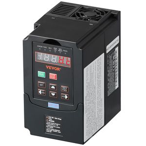 Inverter VFD 2HP 1.5KW 7.5A Trifase 220V Ingresso e Uscita 40-60Hz Ingresso e 0-400Hz Uscita per Sistemi Trifase - Product Image 1