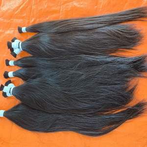 Extensiones de Cabello Humano Virgen Remy Vietnamita Crudo, Trama Única, Natural, Liso, de 8 a 32 Pulgadas, Diferentes Texturas Disponibles - Product Image 1