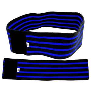 Bandes de résistance personnalisées en polyester et coton, bandes d'exercice pour les hanches, boucles en tissu, bande d'exercice spécifique - Product Image 1