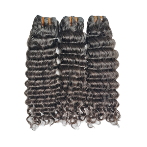 Paquetes de cabello de templo indio crudo al por mayor 100% cabello humano virgen, 100% cabello humano indio, paquetes de cabello indio crudo - Product Image 1