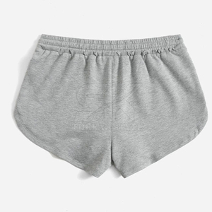 2026 Hot Selling Retro Sporty Shorts Women Minimalist Grey Sweat Shorts High Cut Athletic Shorts Bulk Supply Streetwear - Product Image 1