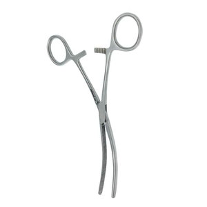 Pinzas Intestinales Doyen de 7 Pulgadas con Curvatura Diagonal y Dientes Dentados, Instrumentos Quirúrgicos Manuales de Acero Inoxidable, Herramientas Médicas de 18 cm - Product Image 3