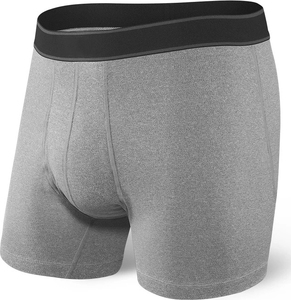 Calzoncillos bóxer de punto para hombre, 100% algodón, tiro medio, color liso, transpirables, paquete de 5, negros con cinturillas de colores - Product Image 6