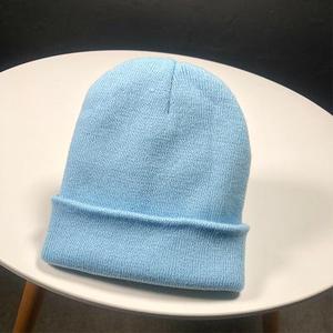 Bonnet unisexe en acrylique respirant et imperméable style Y2K, tricoté à la main, chaud pour l'hiver, décontracté, pour adulte, usage extérieur, 56-58CM, broderie - Product Image 2