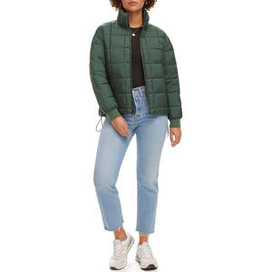 Chaqueta Acolchada Personalizada para Mujer, Diseño Largo, Relleno de Algodón, Transpirable, Impermeable, Resistente al Viento, Último Modelo Popular - Product Image 4