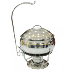 New Arrival Vintage Food Serving Dish Chaffing Dish Prime Quality Metal Copper Chaffing Dish From Manufactures and Suppliers - Product Image 2