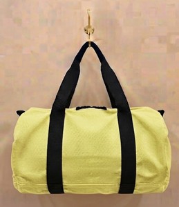 Blue Canvas <b>Duffel</b> <b>Bag</b> Sports Gym Travel Overnight Carry <b>Bag</b> with Strap and Handles - Product Image 4
