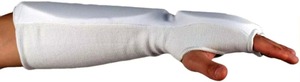 Taekwondo Forearm Guard Cotton karate Arm Guard Cotton Karate Taekwondo Forearm and hand Protector Made of cotton MMA Forearm - Product Image 5