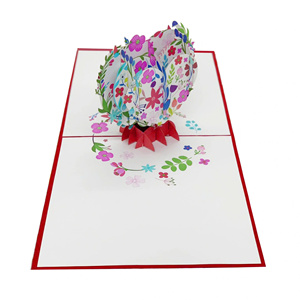 Tarjeta Pop-up 3D Sweet Love, la Más Vendida, Personalizada y Hecha a Mano, Estilo Hada Vietnamita, Impresión Offset, Corazón de Amor, Viet-craft - Product Image 4