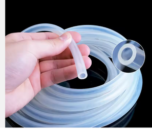 Tuyau flexible en silicone souple personnalisé, tube en caoutchouc à paroi mince, tube en silicone transparent de qualité alimentaire pour pompe péristaltique - Product Image 2