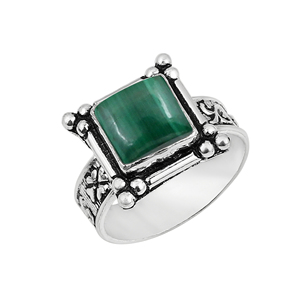 Bague Gourik Vintage en argent sterling 925 avec quartz rose serti clos, style géométrique, unisexe, pour tous les jours - Product Image 4