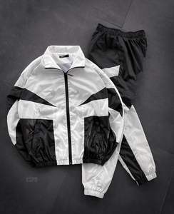 Conjunto de Dos Piezas Personalizado de Ropa Urbana para Hombre, Transpirable, 100% Poliéster, con Capucha, Estampado por Sublimación, Servicio OEM, Verano - Product Image 3