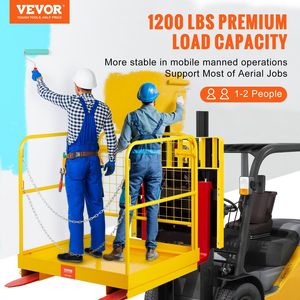 Có thể gập lại 36x36in 1200lbs xe nâng an toàn lồng làm việc mô hình nền tảng d0100hpbpuw cho công việc trên không - Product Image 2